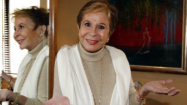 Lina Morgan se traslada a una residencia tras su mejoría