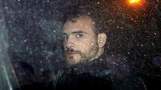 Luka Bojovic, tras ser detenido en 2012 en Valencia