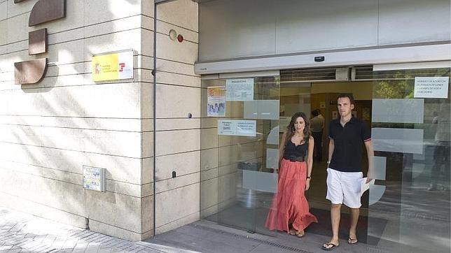 Una oficina de la Seguridad Social en Madrid