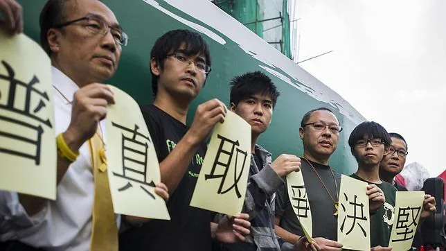 Las manifestaciones en Hong Kong, trance que el jefe del Ejecutivo trata de superar