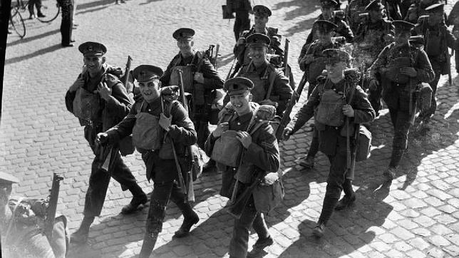 Cerca de 160.000 soldados británicos, en el Continente