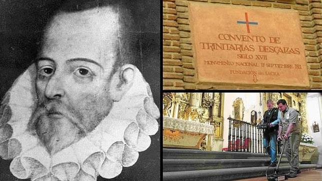 La búsqueda de Cervantes en la cripta de las Trinitarias costará 50.000 euros