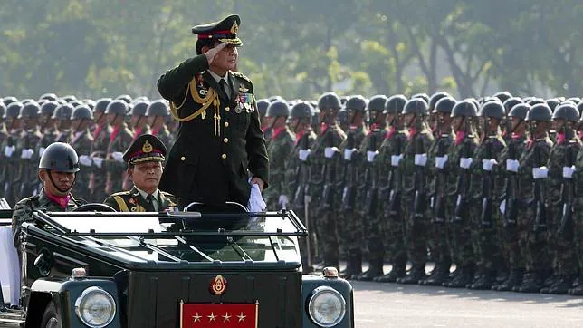 El «hombre fuerte» tailandés, general Chan-ocha