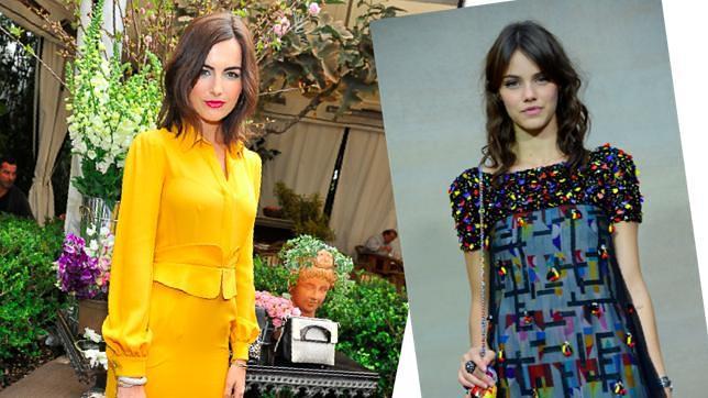 Camilla Belle en un evento de Christian Louboutin en Los Ángeles y Laura Neiva con un look de Chanel