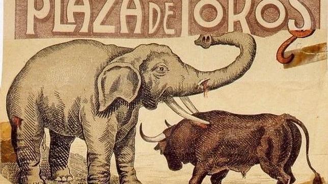 «Pizarrín», la historia de la elefanta enterrada en El Retiro que luchó contra 5 toros