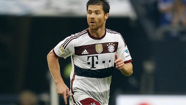 Xabi Alonso, con el Bayern