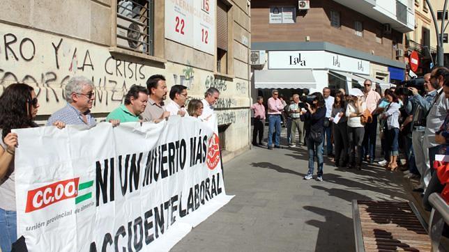 Achacan la «alta cifra de siniestralidad» en el trabajo al déficit en prevención