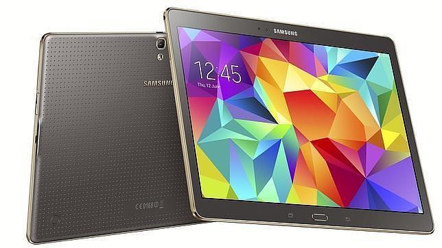 Detalle de la Samsung Tab S