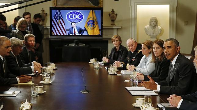 Obama autoriza la movilización de la Guardia Nacional para combatir el ébola