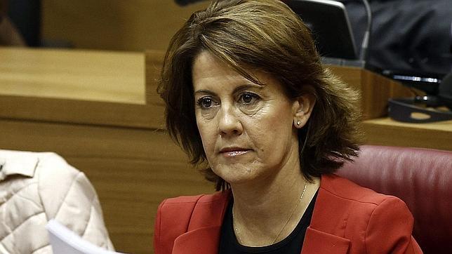 Yolanda Barcina, presidenta navarra