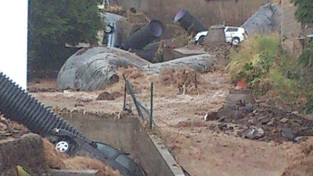 Un muerto y múltiples trastornos por la lluvia que azota la isla de Tenerife