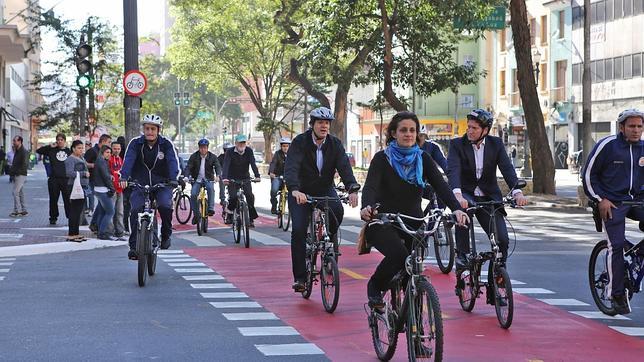 El ciclismo en Sao Paulo deja de ser un deporte de riesgo