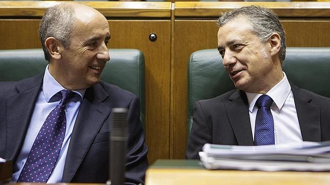 Josu Erkoreka e Íñigo Urkullu