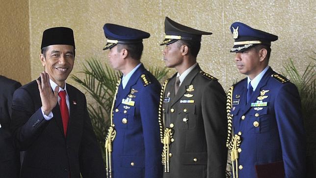 Joko Widodo jura su cargo como presidente de Indonesia