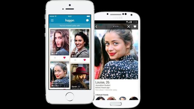 Una «app» para ligar con quien te has cruzado por la calle