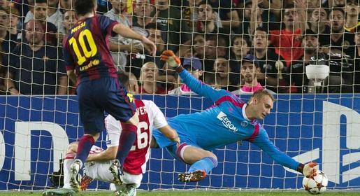 El Barcelona vence con claridad al Ajax