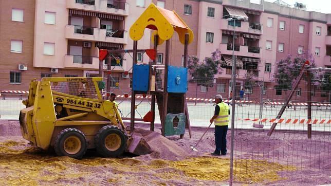 Comienzan siete actuaciones urbanísticas en espacios públicos de Alcalá