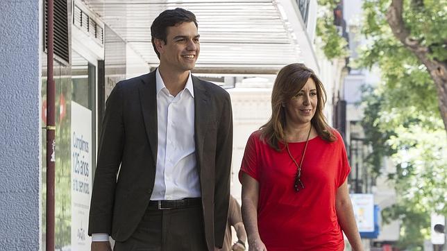 Susana Díaz invita a Andalucía a Pedro Sánchez