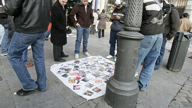 «Top manta» en la Puerta del Sol