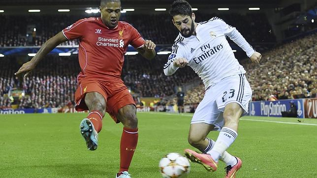 Isco se puso examen en Anfield y aprobó con nota