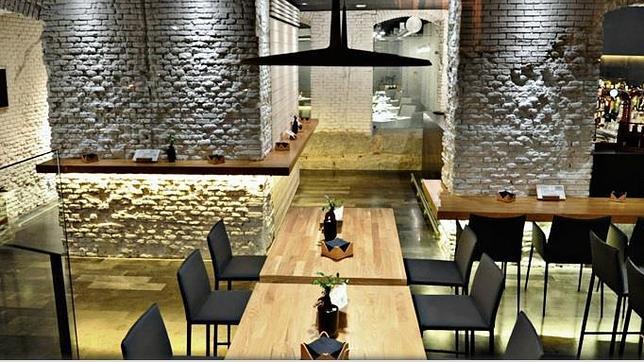 El interior del restaurante