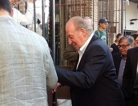 El Rey Juan Carlos visita por sorpresa Toledo en el Año Greco