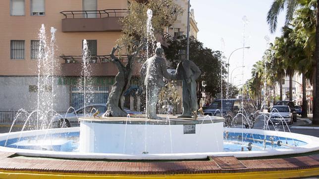 Un monumento para recordar la unión de las dos villas palaciegas