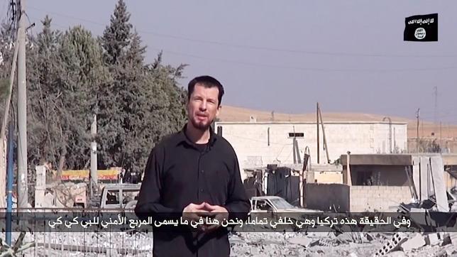 El Estado Islámico utiliza al rehén Cantlie como portavoz de sus avances en Kobani