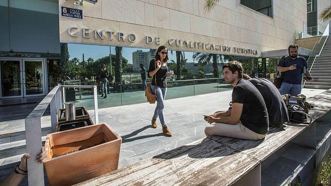 Sede del Instituto de Turismo de Murcia, donde hoy ha sido detenido el secretario del Instituto