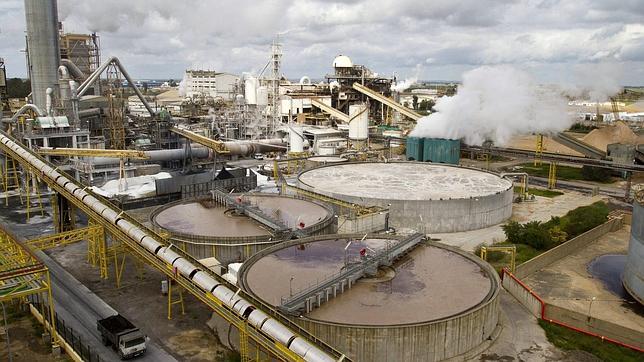 Los regantes quieren el agua de ENCE