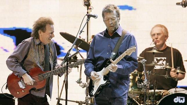 Jack Bruce y Eric Clapton, en una imagen de archivo