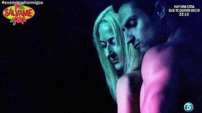 Olvido Hormigos y Abel en el vídeo promocional de «La caravana del Olvido»