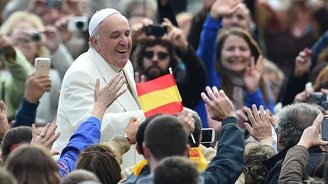 El Papa Francisco durante la audiencia general de este miércoles