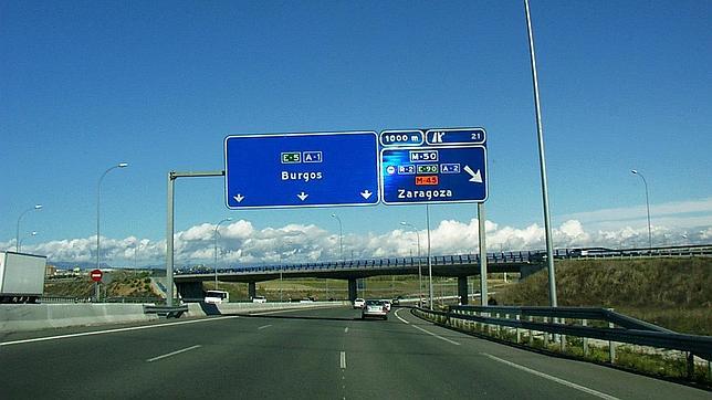 La autovía A-1, a la altura del kilómetro 20