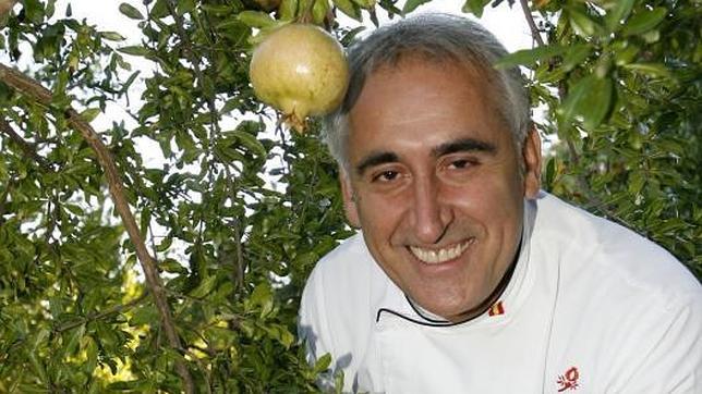 Adolfo Muñoz, en su cigarral Viñedos Santa María de Toledo