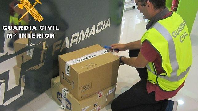 Desarticulada una red ilegal de exportación masiva de medicamentos desde España