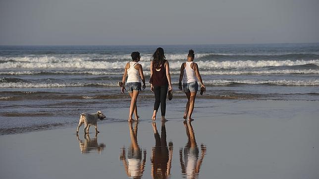 Más calor en octubre que en julio