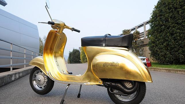 Una Vespa de oro «made in Polini»