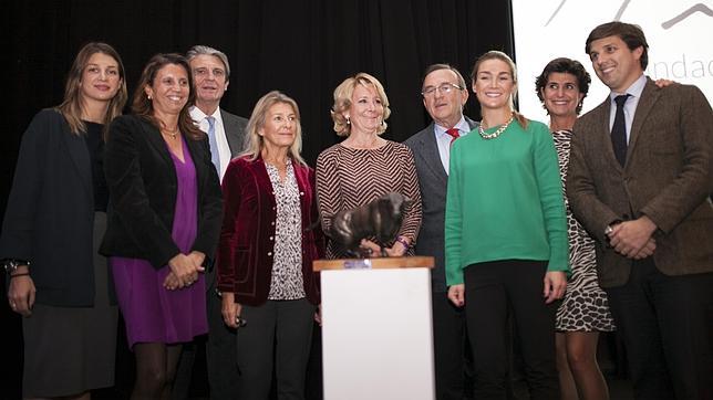 Esperanza Aguirre recibe el I Premio Fundación Villacisneros por su compromiso con la libertad