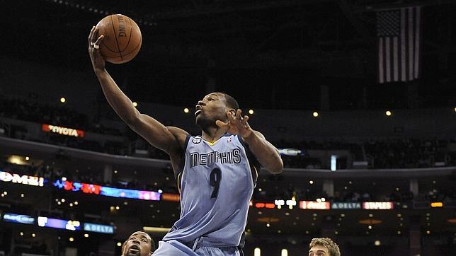 Tony Allen, durante un partido con los Grizzlies