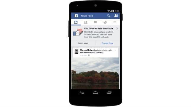Facebook se une a la lucha para detener el virus del Ébola