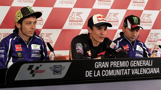 Márquez quiere ganar el GP número 13, pero Lorenzo y Rossi luchan por el subcampeonato