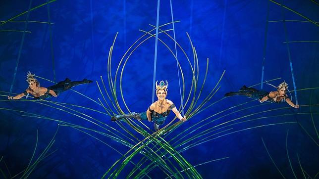 Una imagen de «Amaluna», el espectáculo del Circo del Sol que estará en Madrid el año próximo