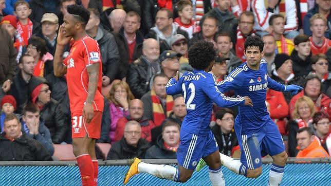 Diego Costa sentencia al Liverpool