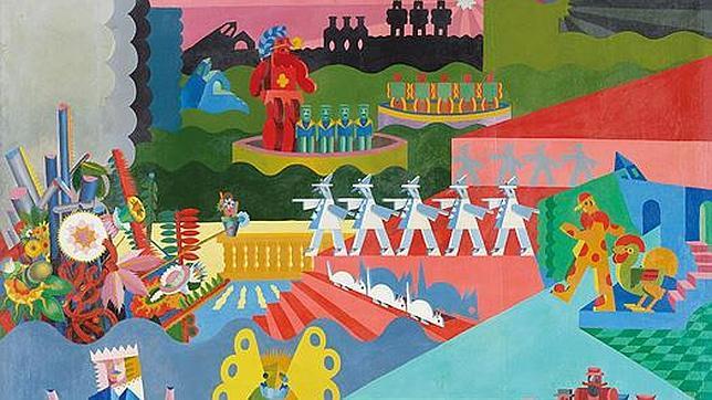 Fortunato Depero, I Miei Balli Plastici [Mis bailes plásticos], 1918. Colección particular, Suiza