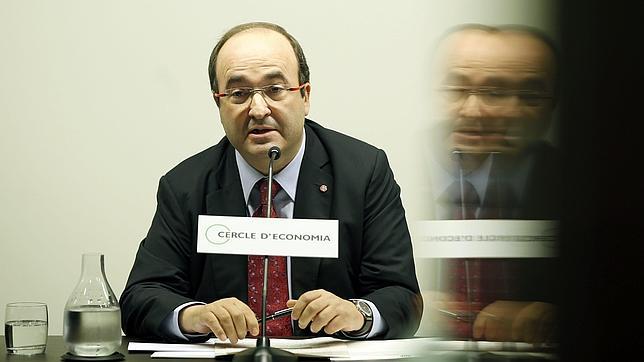 El líder del PSC, Miquel Iceta