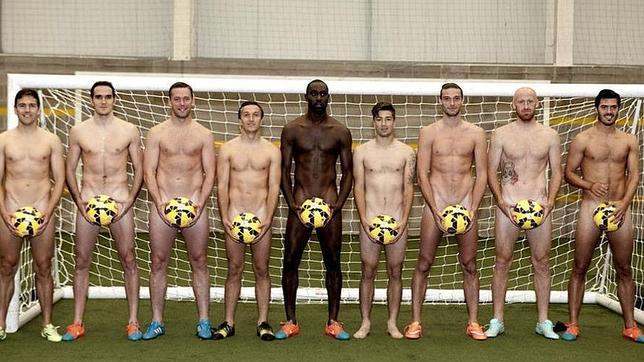 El desnudo de los jugadores del West Ham