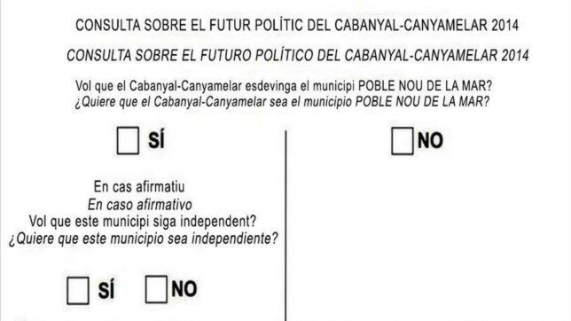 La farsa de Artur Mas ya tiene su réplica con una «consulta» sobre el Cabanyal