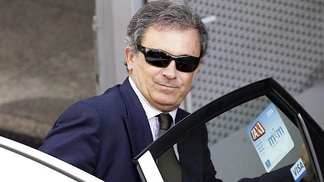 Jordi Pujol Ferrusola, tras declarar en la Audiencia Nacional