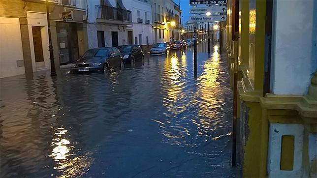 Las fuertes lluvias del martes dejan en Coria hasta 67 litros por metro cuadrado